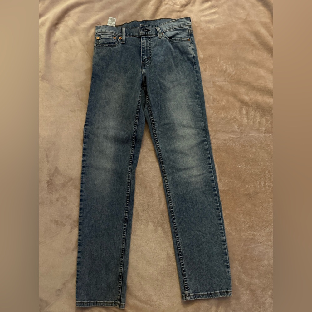Levi's Men's Straight Fit Blue Jeans